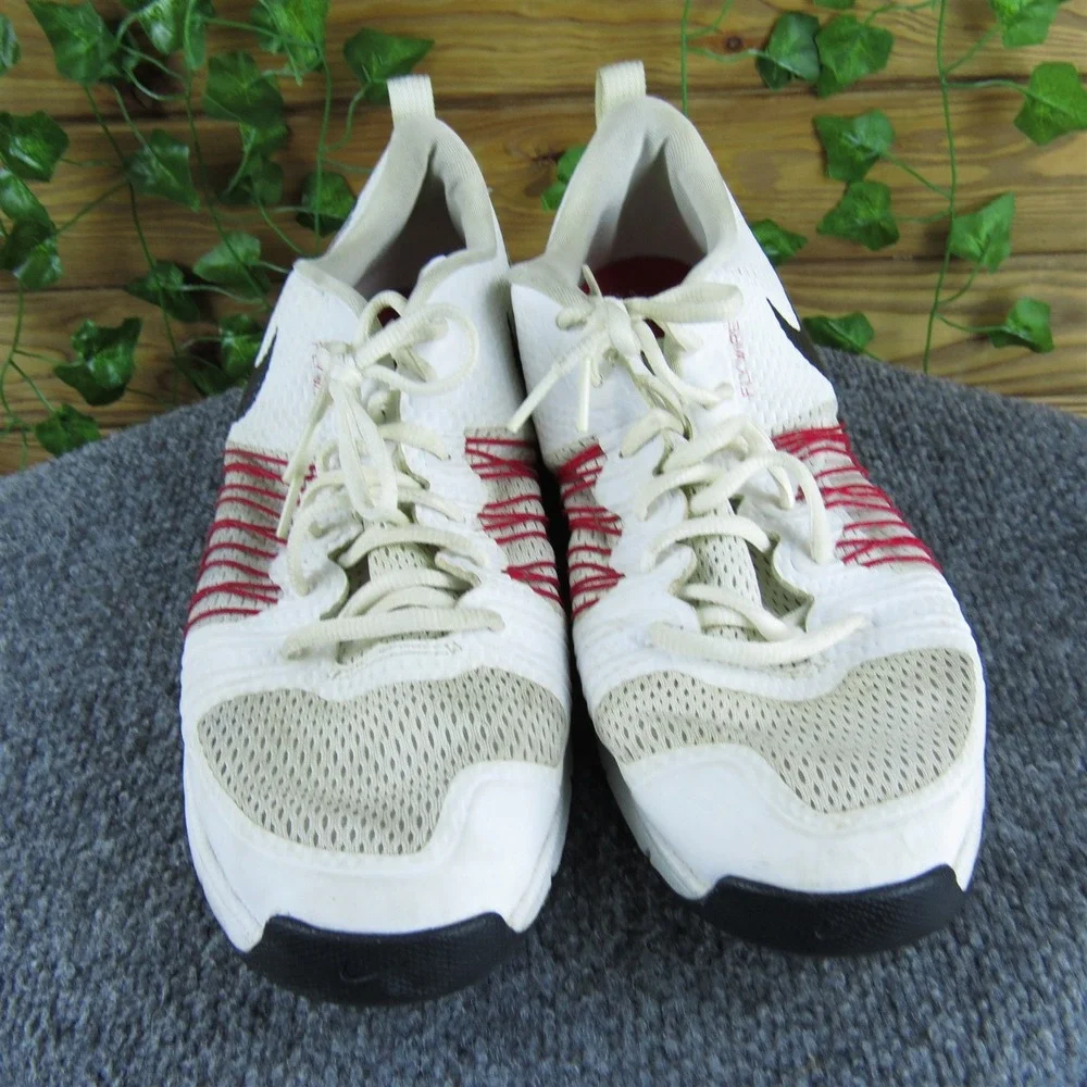 Nike Men Air Max Effort TR Sneaker‎ White Synthetic Size 10.5 Medium  Used 2025